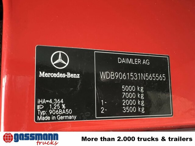 Mercedes-Benz Sprinter 516 CDI 4x2, Bi-Xenon - Xe tải khung gầm, Xe tải nhỏ: hình 4 Mercedes-Benz Sprinter 516 CDI 4x2, Bi-Xenon - Xe tải khung gầm, Xe tải nhỏ: hình 4