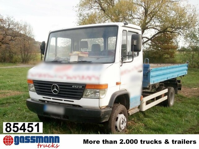 Mercedes-Benz Vario 612 DK 4x2, Kipper-Meiller - Xe ben nhỏ: hình 1 Mercedes-Benz Vario 612 DK 4x2, Kipper-Meiller - Xe ben nhỏ: hình 1