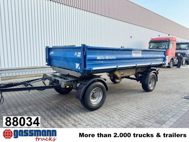 Müller-Mitteltal DHK 12.6, verzinkt! - Rơ moóc ben: hình 1 Müller-Mitteltal DHK 12.6, verzinkt! - Rơ moóc ben: hình 1