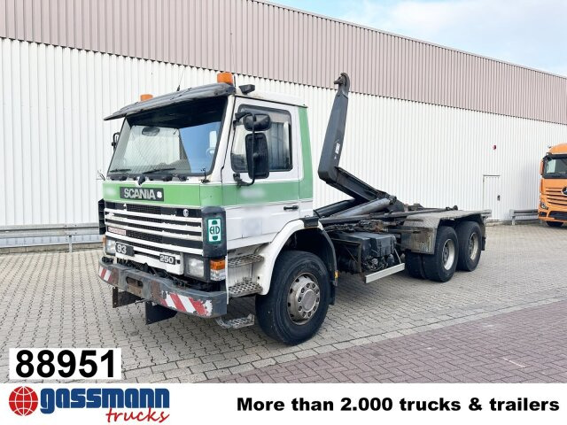 Scania P93 HK 250 6x4L, Abrollkipper - Xe tải nâng móc: hình 1 Scania P93 HK 250 6x4L, Abrollkipper - Xe tải nâng móc: hình 1