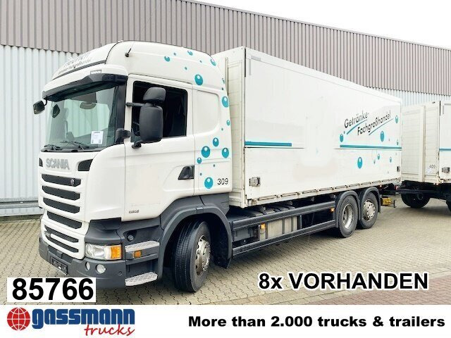 Scania R450 LB 6x2-4 Getränkekoffer, Retarder, - Xe tải hộp: hình 1 Scania R450 LB 6x2-4 Getränkekoffer, Retarder, - Xe tải hộp: hình 1