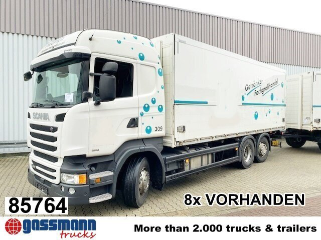 Scania R450 LB 6x2-4 Getränkekoffer, Retarder, - Xe tải hộp: hình 1 Scania R450 LB 6x2-4 Getränkekoffer, Retarder, - Xe tải hộp: hình 1