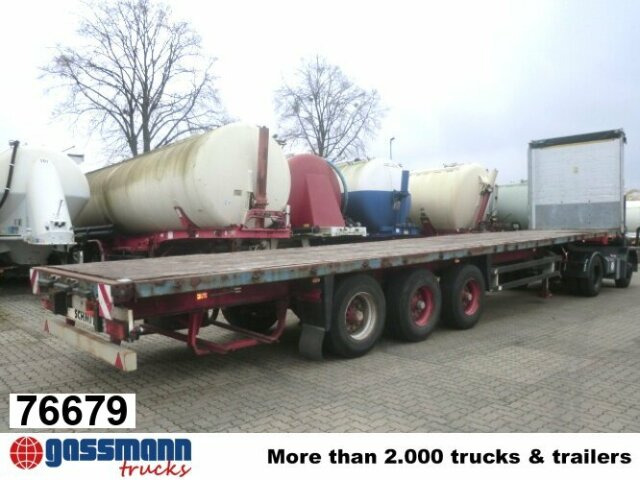 Schmitz Cargobull S 01 - Sơ mi rơ moóc thùng lửng/ Phẳng: hình 1 Schmitz Cargobull S 01 - Sơ mi rơ moóc thùng lửng/ Phẳng: hình 1
