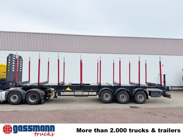 Schwarzmüller 3-Achs Holzauflieger, Liftachse, MEHRFACH - Sơ mi rơ moóc chở gỗ: hình 5 Schwarzmüller 3-Achs Holzauflieger, Liftachse, MEHRFACH - Sơ mi rơ moóc chở gỗ: hình 5
