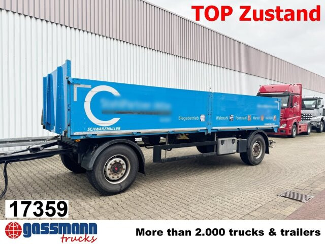 Schwarzmüller T-Serie, TOP-Zustand - Rơ moóc thùng lửng/ Phẳng: hình 1 Schwarzmüller T-Serie, TOP-Zustand - Rơ moóc thùng lửng/ Phẳng: hình 1