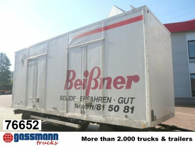 Sommer Sommer AC 120 TL, Möbelkofferanhänger, 53cbm - Rơ moóc hộp kín: hình 1 Sommer Sommer AC 120 TL, Möbelkofferanhänger, 53cbm - Rơ moóc hộp kín: hình 1