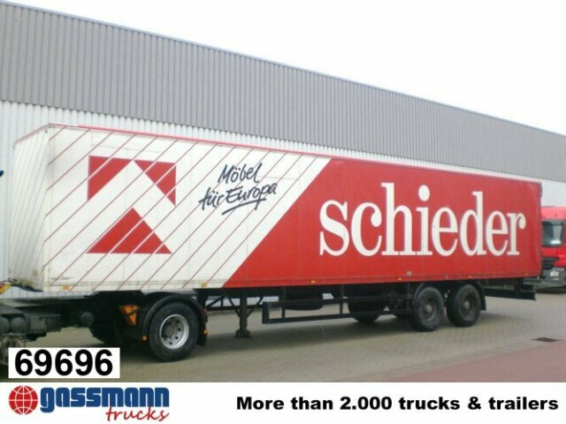 Spier SPIER SLG 2/90, Möbelauflieger, 80 cbm - Sơ mi rơ moóc hộp kín: hình 1 Spier SPIER SLG 2/90, Möbelauflieger, 80 cbm - Sơ mi rơ moóc hộp kín: hình 1