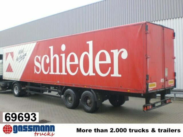 Spier SPIER SLG 2/90, Möbelkofferauflieger, 80 cbm, - Sơ mi rơ moóc hộp kín: hình 1 Spier SPIER SLG 2/90, Möbelkofferauflieger, 80 cbm, - Sơ mi rơ moóc hộp kín: hình 1