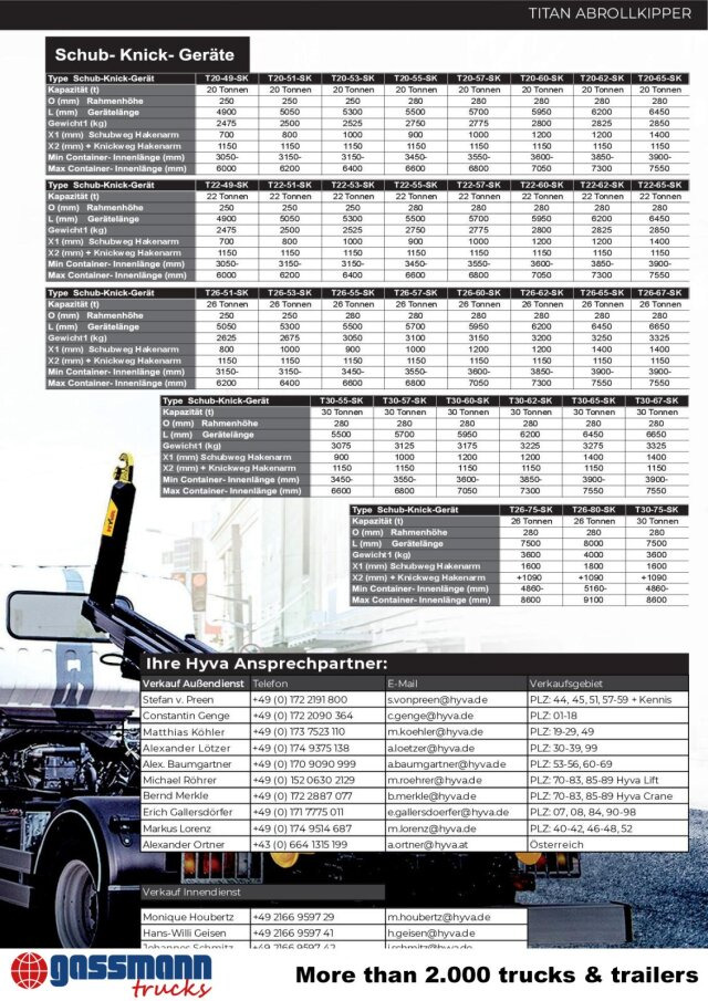 T20-57-S Abrollanlage, 19x VORHANDEN! - Hệ thống nâng móc/ Chở thùng nhỏ: hình 2 T20-57-S Abrollanlage, 19x VORHANDEN! - Hệ thống nâng móc/ Chở thùng nhỏ: hình 2