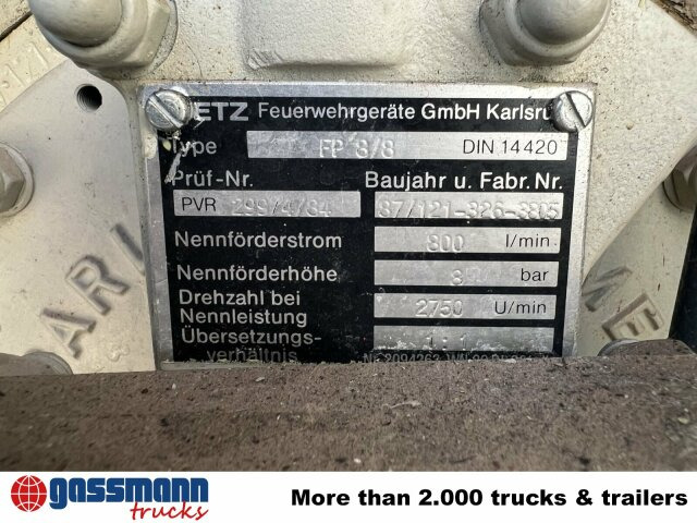 Unimog U 1300 L 435/11 4x4, -Feuerwehr - Xe tải cứu hỏa: hình 2 Unimog U 1300 L 435/11 4x4, -Feuerwehr - Xe tải cứu hỏa: hình 2