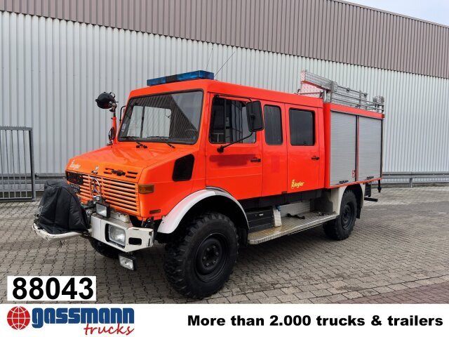 Unimog U 1300 L 4x4 Doka, LF8 - Xe tải cứu hỏa: hình 1 Unimog U 1300 L 4x4 Doka, LF8 - Xe tải cứu hỏa: hình 1