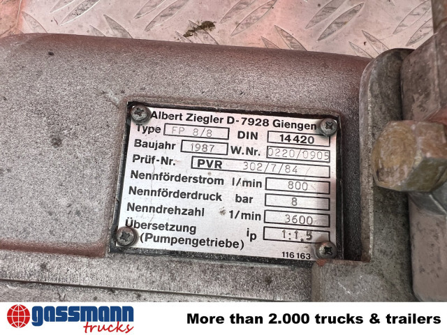 Unimog U 1300 L 4x4 Doka, LF8 - Xe tải cứu hỏa: hình 3 Unimog U 1300 L 4x4 Doka, LF8 - Xe tải cứu hỏa: hình 3