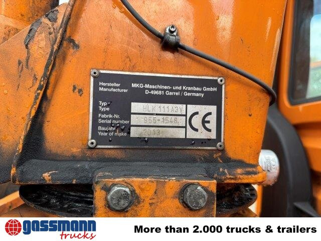 Unimog U400 4x4, Frontzapfwelle, Kipper, Kran MKG HKL - Xe ben, Xe cẩu tự hành: hình 3 Unimog U400 4x4, Frontzapfwelle, Kipper, Kran MKG HKL - Xe ben, Xe cẩu tự hành: hình 3