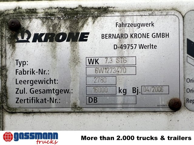 WK 7.3 STG Wechselbrücke, Ex-Fahrschule! - Hộp hoán đổi thân: hình 5 WK 7.3 STG Wechselbrücke, Ex-Fahrschule! - Hộp hoán đổi thân: hình 5