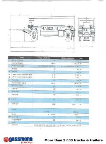 Wielton PS2H M3 Schlitten-Abrollanhänger - Rơ moóc thùng chứa: hình 4 Wielton PS2H M3 Schlitten-Abrollanhänger - Rơ moóc thùng chứa: hình 4