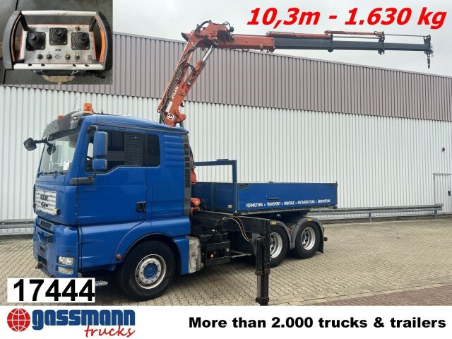 MAN TGA 26.480 6x4 BL, Intarder, SZM/Pritsche, Kran - Xe đầu kéo: hình 1 MAN TGA 26.480 6x4 BL, Intarder, SZM/Pritsche, Kran - Xe đầu kéo: hình 1