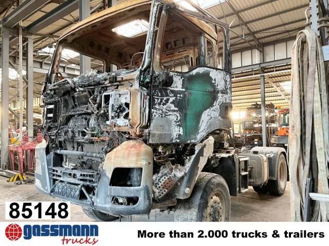 MAN TGS 18.480 4x4 BLS, BRANDSCHADEN - Xe đầu kéo: hình 1 MAN TGS 18.480 4x4 BLS, BRANDSCHADEN - Xe đầu kéo: hình 1