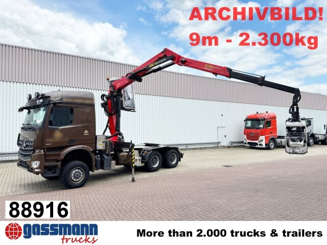 Mercedes-Benz Arocs 3351 LS 6x6, Grounder, MirrorCam, Navi, - Xe đầu kéo: hình 1 Mercedes-Benz Arocs 3351 LS 6x6, Grounder, MirrorCam, Navi, - Xe đầu kéo: hình 1