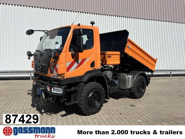 Unimog U 20 U405/70 4x4, Kipper, Winterdienstplatte - Xe tải nhỏ: hình 1 Unimog U 20 U405/70 4x4, Kipper, Winterdienstplatte - Xe tải nhỏ: hình 1
