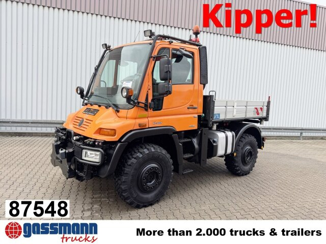 Unimog U 400 405/12 4x4, Kipper, Kommunalhydraulik, - Xe tải nhỏ: hình 1 Unimog U 400 405/12 4x4, Kipper, Kommunalhydraulik, - Xe tải nhỏ: hình 1