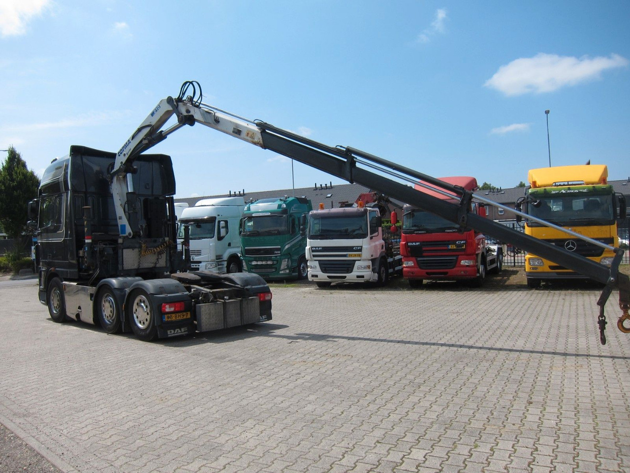 DAF XF 105 510 6X2 Copma 21t/m Kran/Crane/ Grua/Funk - Xe đầu kéo: hình 3 DAF XF 105 510 6X2 Copma 21t/m Kran/Crane/ Grua/Funk - Xe đầu kéo: hình 3