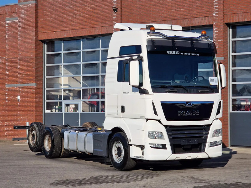 MAN TGX 26.500 6x2 XXL - Chassis - Full air - Night clima - AS Tronic - - Xe tải khung gầm: hình 1 MAN TGX 26.500 6x2 XXL - Chassis - Full air - Night clima - AS Tronic - - Xe tải khung gầm: hình 1