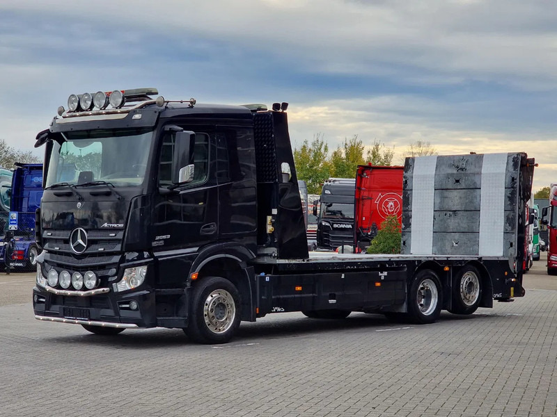 Mercedes-Benz Actros 2553 6x2 - Flabad hydraulic ramps/extension - Winch - Camera - Machine mover - Xe tải chuyên chở tự động: hình 4 Mercedes-Benz Actros 2553 6x2 - Flabad hydraulic ramps/extension - Winch - Camera - Machine mover - Xe tải chuyên chở tự động: hình 4