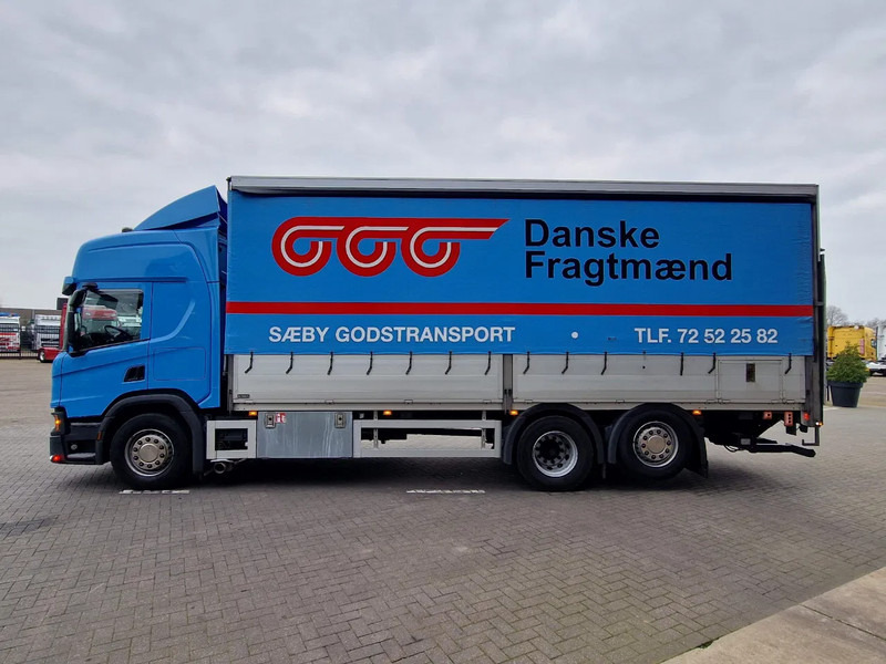 Scania P450 Highline 6x2*4 - Zepro loadlift - Steering axle - 5.15 WB - Full air - - Xe tải thùng mui bạt: hình 4 Scania P450 Highline 6x2*4 - Zepro loadlift - Steering axle - 5.15 WB - Full air - - Xe tải thùng mui bạt: hình 4
