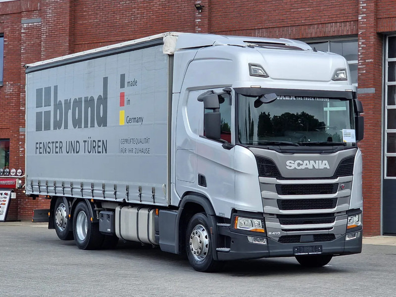 Scania R410 Highline 6x2 - Curtain sider - Retarder - Night clima - Forklift connection - Xe tải thùng mui bạt: hình 1 Scania R410 Highline 6x2 - Curtain sider - Retarder - Night clima - Forklift connection - Xe tải thùng mui bạt: hình 1
