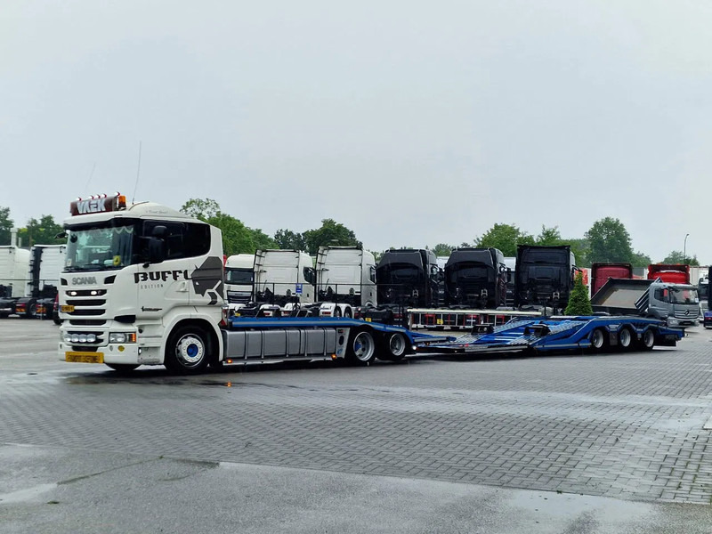 Scania R450 6x2 Trucktransporter GS Meppel + Trailer 2008 - Perfect condition - Retarder - Xe tải chuyên chở tự động: hình 4 Scania R450 6x2 Trucktransporter GS Meppel + Trailer 2008 - Perfect condition - Retarder - Xe tải chuyên chở tự động: hình 4
