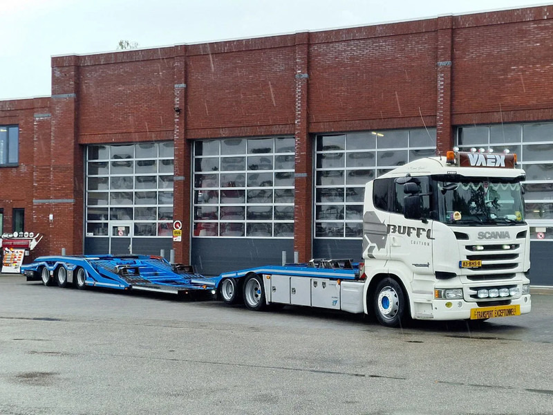 Scania R450 6x2 Trucktransporter GS Meppel + Trailer 2008 - Perfect condition - Retarder - Xe tải chuyên chở tự động: hình 2 Scania R450 6x2 Trucktransporter GS Meppel + Trailer 2008 - Perfect condition - Retarder - Xe tải chuyên chở tự động: hình 2