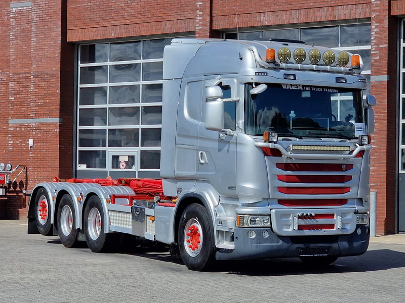 Scania R490 8x4*4 - HIAB XR24SL58 24T hooklift - Euro 6 - Full air - Steering axle - Xe tải nâng móc: hình 3 Scania R490 8x4*4 - HIAB XR24SL58 24T hooklift - Euro 6 - Full air - Steering axle - Xe tải nâng móc: hình 3