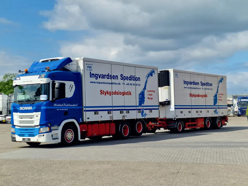 Scania R500 NGS B6X2NB / Trailer-Bygg 12-2004 / Frigobox Sidedoors / Rohrbahen / hooks - Xe tải đông lạnh: hình 3 Scania R500 NGS B6X2NB / Trailer-Bygg 12-2004 / Frigobox Sidedoors / Rohrbahen / hooks - Xe tải đông lạnh: hình 3