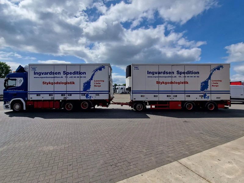 Scania R500 NGS B6X2NB / Trailer-Bygg 12-2004 / Frigobox Sidedoors / Rohrbahen / hooks - Xe tải đông lạnh: hình 4 Scania R500 NGS B6X2NB / Trailer-Bygg 12-2004 / Frigobox Sidedoors / Rohrbahen / hooks - Xe tải đông lạnh: hình 4