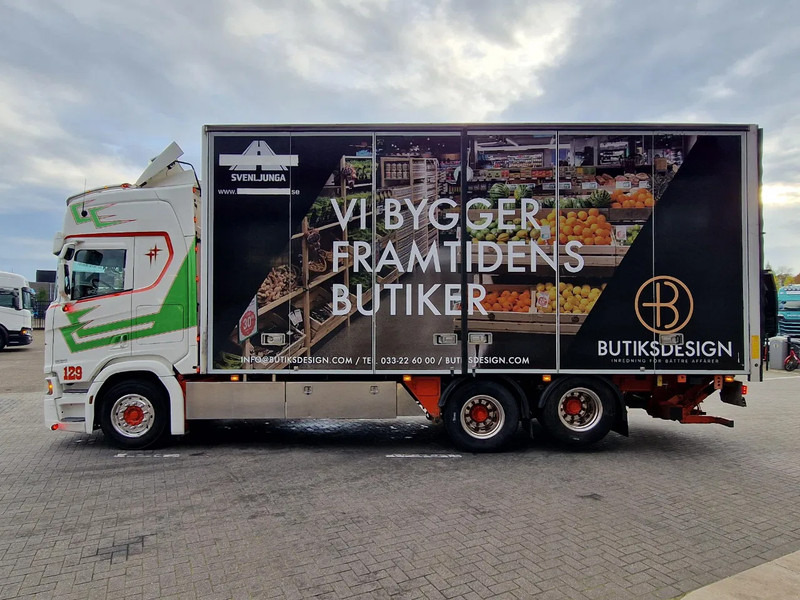 Scania R580 V8 NGS Highline 6x2 - Box with sidedoors - Loadlift - Retarder - Full air - 475 wb - Xe tải hộp: hình 5 Scania R580 V8 NGS Highline 6x2 - Box with sidedoors - Loadlift - Retarder - Full air - 475 wb - Xe tải hộp: hình 5