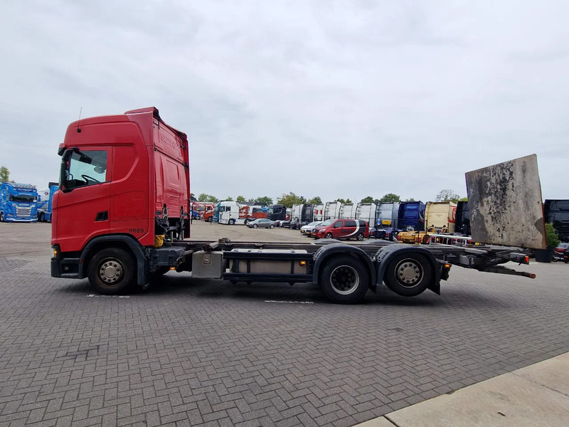 Scania S500 NGS Highline 6x2 - BDF - Full air - Loadlift - Navi - Retarder - Xe chở container/ Xe tải hoán đổi thân: hình 4 Scania S500 NGS Highline 6x2 - BDF - Full air - Loadlift - Navi - Retarder - Xe chở container/ Xe tải hoán đổi thân: hình 4