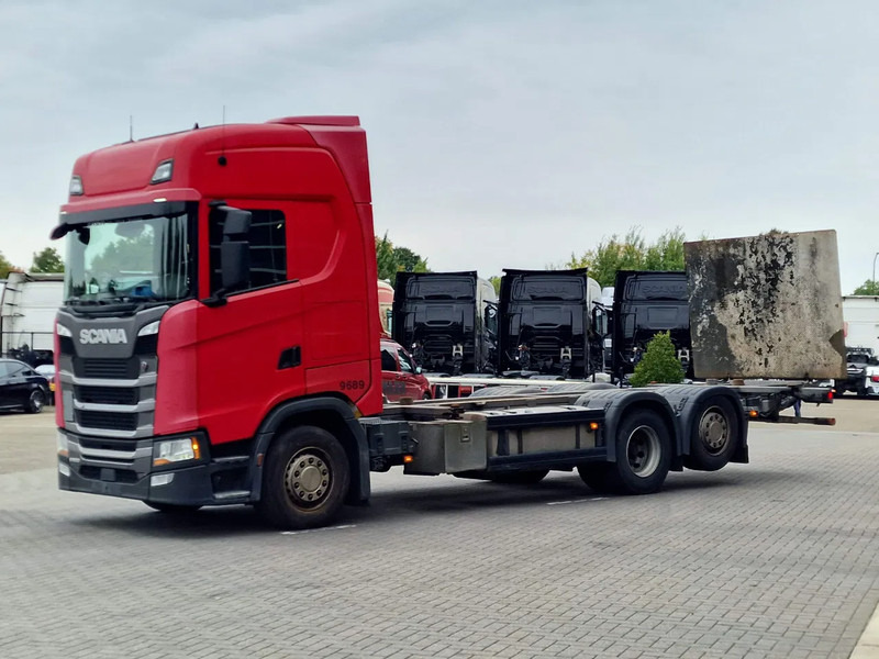 Scania S500 NGS Highline 6x2 - BDF - Full air - Loadlift - Navi - Retarder - Xe chở container/ Xe tải hoán đổi thân: hình 3 Scania S500 NGS Highline 6x2 - BDF - Full air - Loadlift - Navi - Retarder - Xe chở container/ Xe tải hoán đổi thân: hình 3