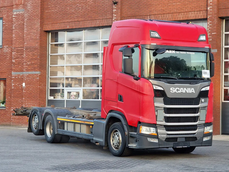 Scania S500 NGS Highline 6x2 - BDF - Full air - Navi - Retarder - Xe chở container/ Xe tải hoán đổi thân: hình 1 Scania S500 NGS Highline 6x2 - BDF - Full air - Navi - Retarder - Xe chở container/ Xe tải hoán đổi thân: hình 1