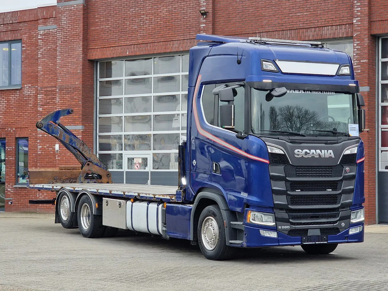 Scania S580 V8 NGS Highline 6x2*4 - Side loader Container - Full air - Steering axle - Retarder - Xe tải chở thùng nhỏ: hình 1 Scania S580 V8 NGS Highline 6x2*4 - Side loader Container - Full air - Steering axle - Retarder - Xe tải chở thùng nhỏ: hình 1