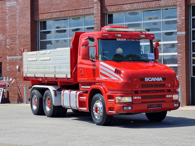 Scania T124-420 6x4 - Tipper - Retarder - Full steel - HUB Reduction - Manual gearbox - Xe ben: hình 3 Scania T124-420 6x4 - Tipper - Retarder - Full steel - HUB Reduction - Manual gearbox - Xe ben: hình 3