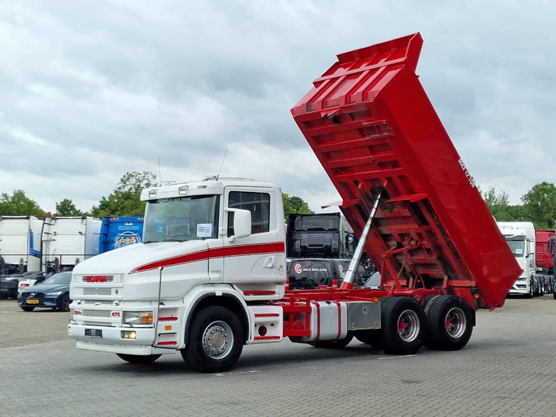 Scania T124-470 6x2 - Tipper - Manual gearbox - Full steel - Robson Drive - New Engine - Torpedo/Hauber - Xe ben: hình 4 Scania T124-470 6x2 - Tipper - Manual gearbox - Full steel - Robson Drive - New Engine - Torpedo/Hauber - Xe ben: hình 4