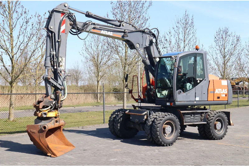 Atlas 160W | ENGCON | BUCKET | DOZERBLADE | 2-PIECE BOOM - Máy xúc bánh lốp: hình 2 Atlas 160W | ENGCON | BUCKET | DOZERBLADE | 2-PIECE BOOM - Máy xúc bánh lốp: hình 2