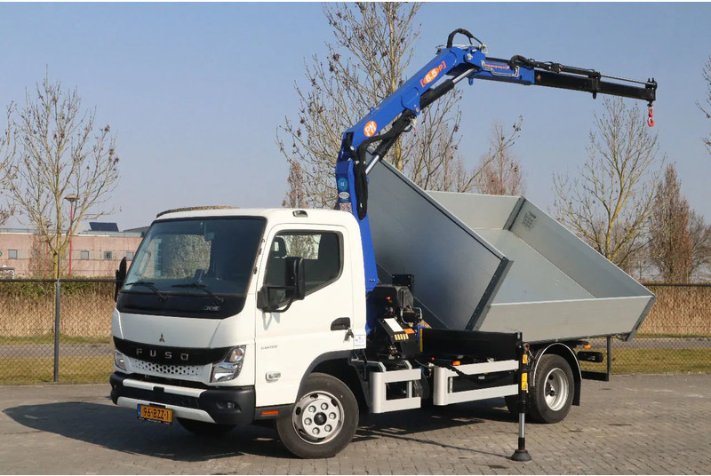 FUSO Canter 7C18 | 4X2 | 3-WAY TIPPER | PM 6.5 KRAN /CRANE - Xe ben nhỏ: hình 1 FUSO Canter 7C18 | 4X2 | 3-WAY TIPPER | PM 6.5 KRAN /CRANE - Xe ben nhỏ: hình 1