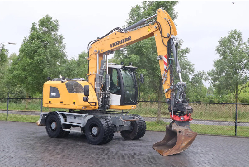 Máy xúc bánh lốp Liebherr A916 LITRONIC | ROTOTILT | BUCKET | DOZERBLADE: hình 5