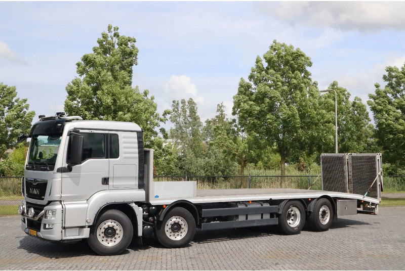 MAN TGS 35.500 8X2*4 | MACHINE TRANSPORT | MASCHINEN | WINCH | REMOTE - Xe tải thùng lửng/ Phẳng: hình 1 MAN TGS 35.500 8X2*4 | MACHINE TRANSPORT | MASCHINEN | WINCH | REMOTE - Xe tải thùng lửng/ Phẳng: hình 1