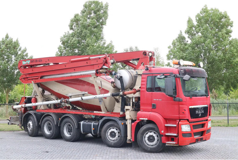 MAN TGS 50.440 | 10X4*6 | SARAKA 28 METER | 8M3 MIXER - Xe trộn bê tông: hình 4 MAN TGS 50.440 | 10X4*6 | SARAKA 28 METER | 8M3 MIXER - Xe trộn bê tông: hình 4