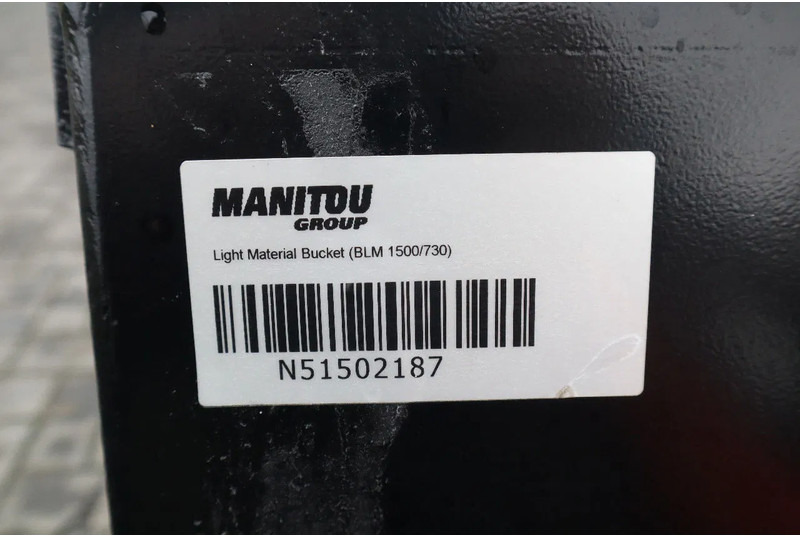 Máy xúc lật bánh lốp Manitou MLA 5-50 H | BUCKET | QUICK COUPLER | NEW UNUSED: hình 17
