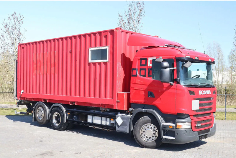 Scania R490 | 6X2 | RETARDER | BDF | MOBILE WORKSHOP | WERKSTATT - Xe chở container/ Xe tải hoán đổi thân: hình 3 Scania R490 | 6X2 | RETARDER | BDF | MOBILE WORKSHOP | WERKSTATT - Xe chở container/ Xe tải hoán đổi thân: hình 3