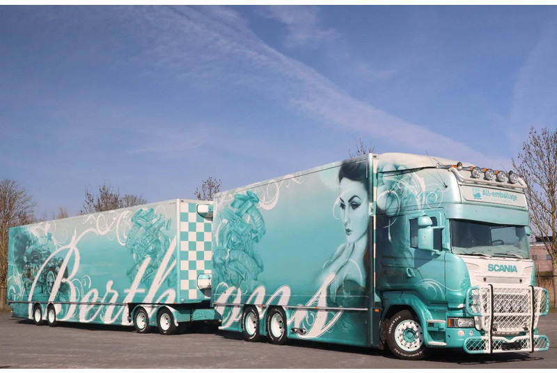 Scania R560 V8 R560 | BERTHONS HOT ROD | CUSTOM SPECIAL TRUCK - Sơ mi rơ moóc hộp kín: hình 1 Scania R560 V8 R560 | BERTHONS HOT ROD | CUSTOM SPECIAL TRUCK - Sơ mi rơ moóc hộp kín: hình 1