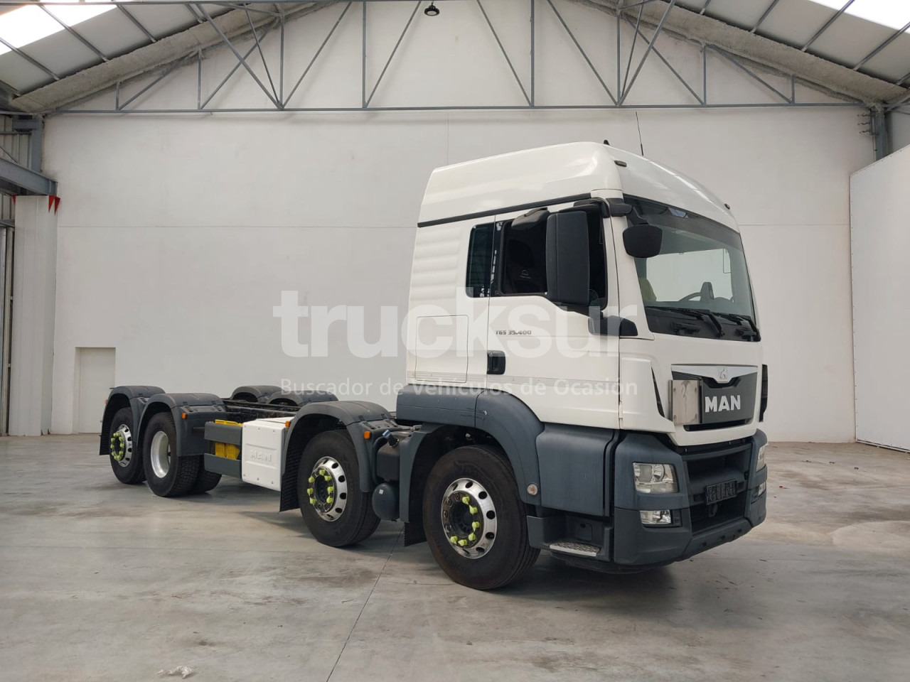 MAN TGS35.400 8X2*6 - Xe tải khung gầm: hình 1 MAN TGS35.400 8X2*6 - Xe tải khung gầm: hình 1